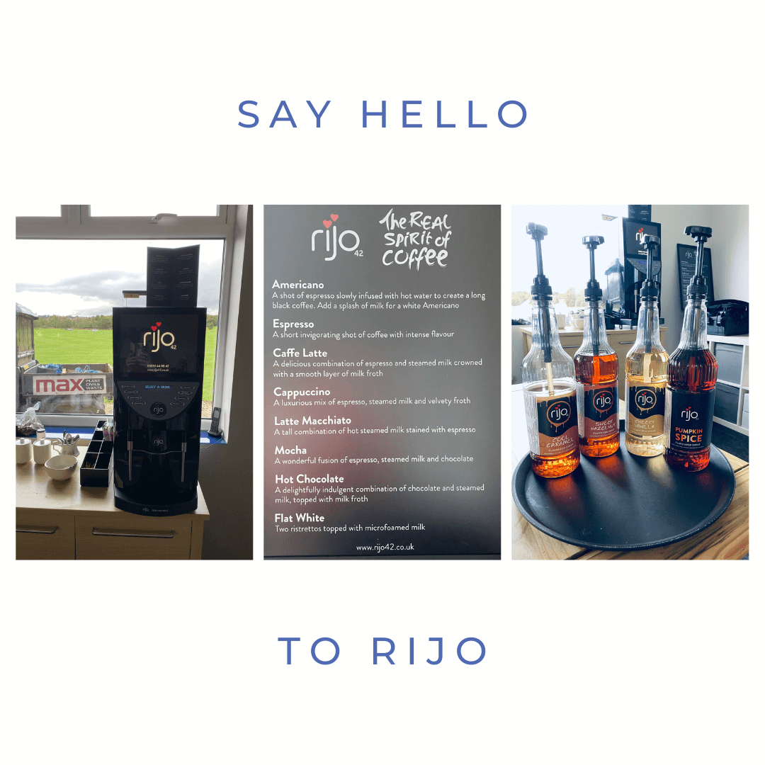Barlborough Links Golf Club Rijo coffee machine