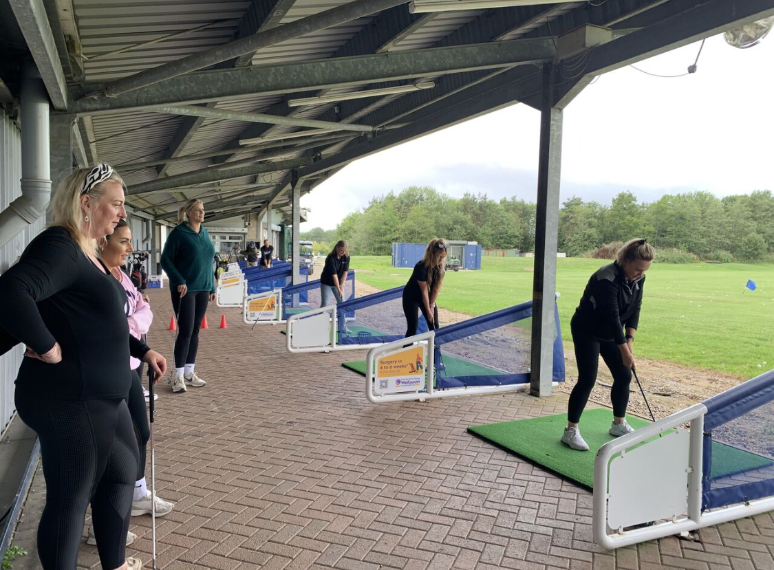 Barlborough Links Golf Club Ladies Coffee Morning Driving Range2